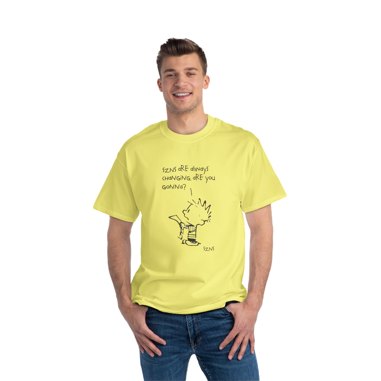 Calvin and Robb SZNS Short-Sleeve T-Shirt