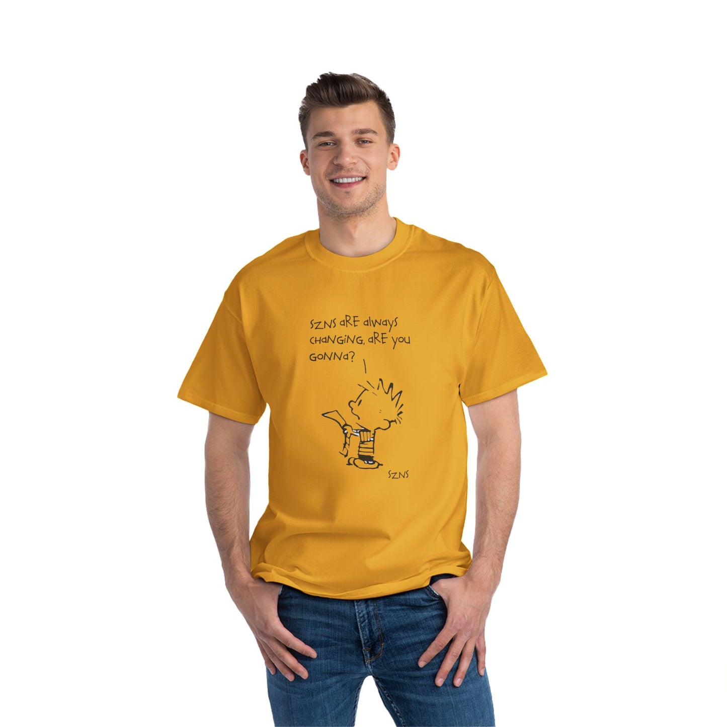 Calvin and Robb SZNS Short-Sleeve T-Shirt
