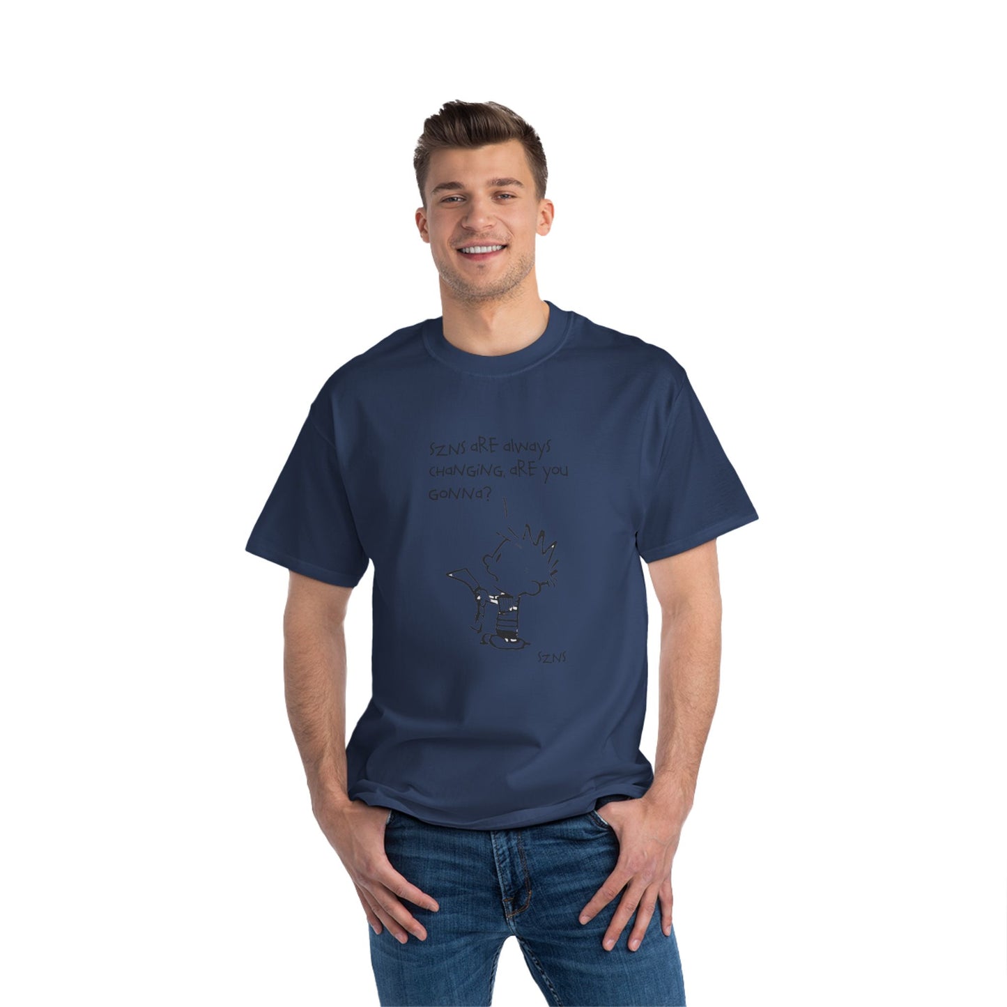 Calvin and Robb SZNS Short-Sleeve T-Shirt