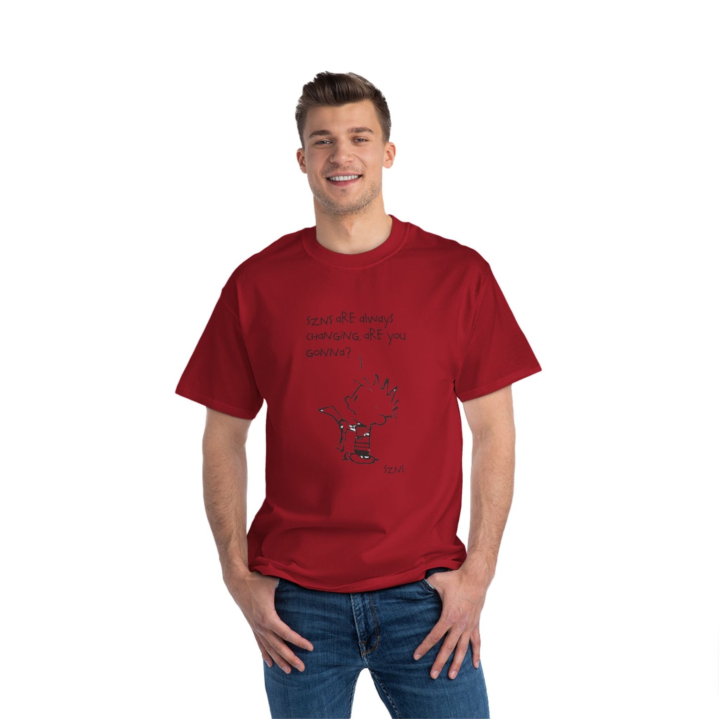 Calvin and Robb SZNS Short-Sleeve T-Shirt